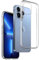 REY Coque pour IPHONE 13 Pro (6,1), TPU Transparent en Silicone, Ultra Fine 0.33mm