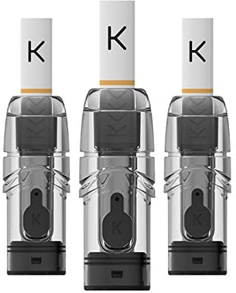 KIWI 1, Ricambi 3 Pod per Sigaretta elettronica Ufficiale KIWI 1, no E-liquid (Clear White)