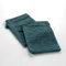 Douceur d'Intérieur, 2 Gants de Toilette (15 x 21 cm) Tendresse Emeraude, Eponge Unie