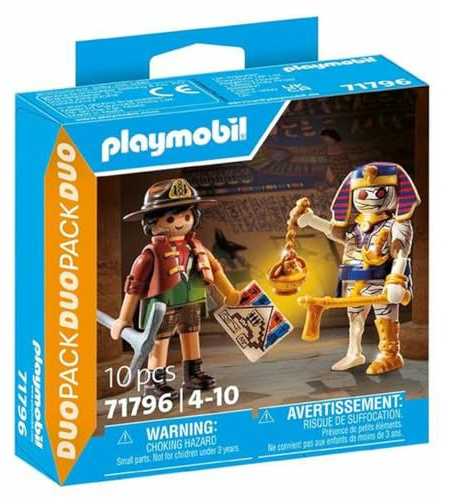 Duo Chasseur de Tresoren + Mumie PLAYMOBIL PLL71796