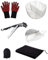 Cecotec Juego de Utensilios para Barbacoa de Acero Inoxidable DragonPack 4600 L. Accesorios Versátiles para Parrilla, Incluye Pinzas de Precisión, Cubierta Protectora y Canasta para Carbón Resistente