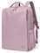 Sac à Dos élégant Pour Ordinateur Portable Pour Femme, Approuvé Par Les Compagnies Aériennes, Voyage, Travail, école, Sac à Dos Décontracté Pour Ordinateur Portable de 15,6 Pouces (Violet Rosé)