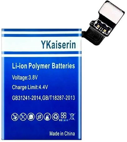High-Performance 500mAh Series2 38mm High Capacity Watch Battery Compatible for Apple Watch iWatch Series 2 S2 38mm,with Professional Repair Tool Kit