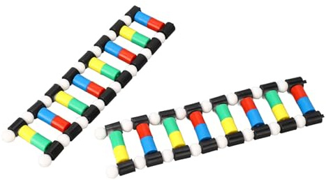 Generic Pädagogisches DNA-Ausstellungsmodell mit Einfacher Montage, Hergestellt aus Strapazierfähigem PVC-Material, Ideal Zur Demonstration der DNA-Zusammensetzung und Musterstruktur, Geeignet für die