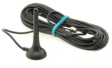 Alda PQ Antenne mit Magnetstandfuß für 2G (GSM), 3G (UMTS), 4G (LTE) mit SMA/M Stecker und 8m Kabel 2,2 dBi Gewinn