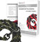Ganzoo Paracord 550 Hunde-Leine Set selbst knüpfen, Bastelset, DIY Geschenk (ArmyGreen)