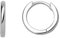Xenox Ohrringe XS8660 Damen Creolen Sterling-Silber 925 Silber