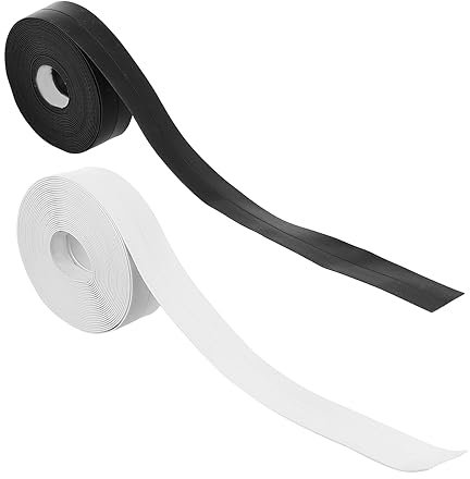 Housoutil Ruban Adhésif D'étanchéité Insonorisant 2.5cm Lot De 2 Joint Autocollant Pour Fenêtres Et Portes Protection Vent Bruit 5m Par Rouleau