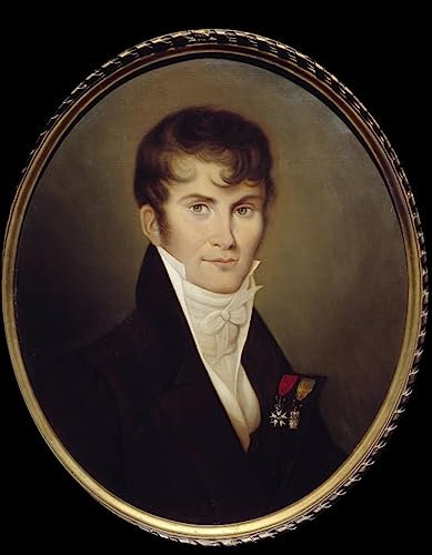 ENYLUFUT Berühmte Gemälde Leinwand Malerei Wandkunst Bilder Deko Kunstwerk Baron De Meneval Sekretär Von Napoleon Bonaparte Von Jean Baptiste Isabey für Wohnzimmerdekoration 60x90cm