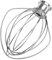 YILANJIN K45WW Batidor de Alambre para KitchenAid, Compatible con Accesorios de Batidora KitchenAid, Mezclador de Alambre para Batidora, Repuesto del Accesorio Batidor de 6 Alambres