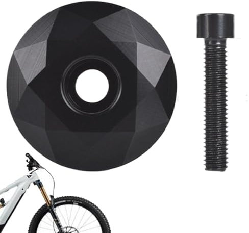 Bikes Steuersatz-Abdeckkappen, Steuersatz-Abdeckung aus Aluminiumlegierung | Sichere, leichte Headset-Oberkappen - Wasserdichte Fahrrad-Vorbauabdeckung, Fahrradzubehör für Rennräder, Mountainbikes