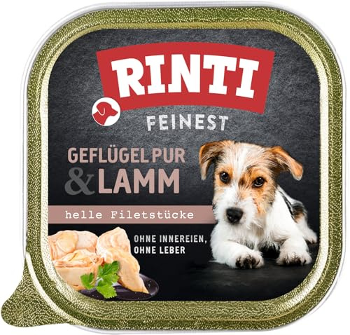 Rinti Feinest Geflügel & Lamm, 11er Pack (11 x 150 g)