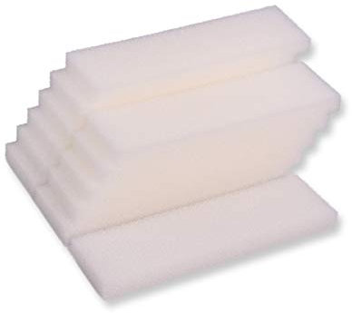 INGVIEE 12 Stück Kompatibel Schaumstoff Filterschwamm für Fluval U4 Filter