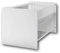 Stella Trading BIBO Sicheres Babybett mit 70 x 140 cm Liegefläche - Schönes Baby Gitterbett für einen geborgenen Schlaf in weiß - 82 x 81 x 144 cm (B/H/T)