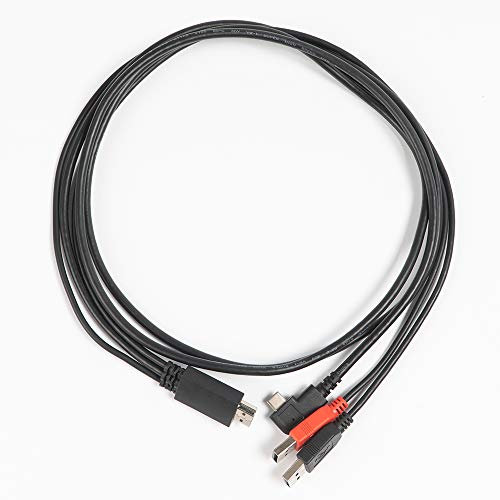 XPPen 3-in-1 USB Cable for Artist Pro 16(Gen 2)/Artist Pro 14(Gen 2)/Artist12/Innovator 16/Artist Pro 16/Artist 10/12/13/16 2nd Drawing Tablet