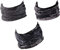Hilltop 3x Motorrad Multifunktionstuch, Kopftuch, Halstuch, Bandana 3-er Set in ausgewählten Designs, Schlauchtuch für Damen und Herren, 3er Set:Sprayed Grey Selection