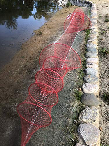 Doppelreuse Aalreuse Krebsreuse Fischreuse 3 Meter Länge,Reuse