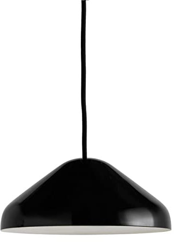 Pao Pendelleuchte 230, soft schwarz glänzend H 10cm Ø 23cm