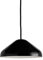 Pao Pendelleuchte 230, soft schwarz glänzend H 10cm Ø 23cm