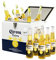 Corona Extra Coolbox - Kühltruhe mit 12 Flaschen internationales Premium Lagerbier, Geschenkpack, MEHRWEG Lager Bier Helles, Sortenreines Paket(12 x 0.355 l)