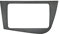 YUNTX 2-DIN Marco de plástico para Radio para Seat Leon 2005-2012 Negro