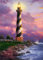 Jigsaw Puzzles for Adults 500 Piece Cape Hatteras Lighthouse 20.5 x 15 Inch Educational Game Challenge Toy Light Tower Puzzles for Kids