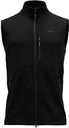 Devold Herren Thermo Wool Vest Weste, Kaviar, XL