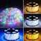 Gimisgu Lichterschlauch Aussen 30m Led Schlauch Bunt 720 Led Lichtschlauch mit Timing Controller Lichtschlauch Außen IP65 Wasserfest Lichterschlauch Innen für Balkon Party Hochzeit