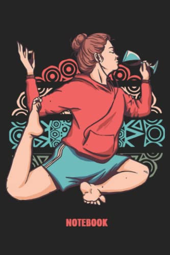 Yoga and Wine Mom Life Balance funny Notebook & Diary 140 Pages Lined Paper Handy Size 6x9 Inches: Handbag Size 6x9 Inches, 140 Pages, Lined Notebook, ... Taking for School, College or Work and Office