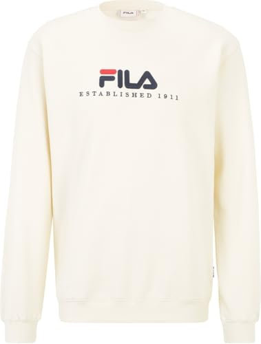 FILA BOLLWILLER, Felpe Unisex - Adulto, White,