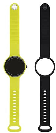 HIP HOP Orologio DONNA HERO.NEXT quadrante MONO-COLORE NERO movimento SMARTWATCH SMARTMODULE e CINTURINO SILICONE VERDE, NERO HWU1195