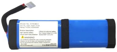 CAESEA 7.4 V 5200 mAh Replacement Battery for JBL Xtreme 3 Battery GSP-2S2P-XT3A