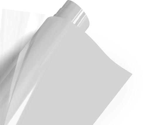POLI-FLEX TURBO Flexfolie Meterware Farbauswahl für T-Shirts, Breite:30.5 cm, Farbe:4951 LIGHT-GREY