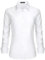 Stamain White Shirt Women Long Sleeve Fitted Work Shirts for Women UK Button Up Stretch Executive Shirt with Single Cuff M