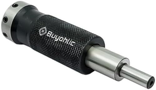 Generic Straight Shank 3/8- Lathe Tailstock Threading Die Holder Machine Tools ((Metric (Holds 25 mm OD Die)))