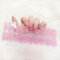 22 Stück UV Gel Nagelfolie selbstklebend - Halb Ausgehärtet Nagelsticker Fingernägel zum Aufkleben Dekoration Nageldesign - lang anhaltende Nagelfolien für Frauen (Shimmer Pink)