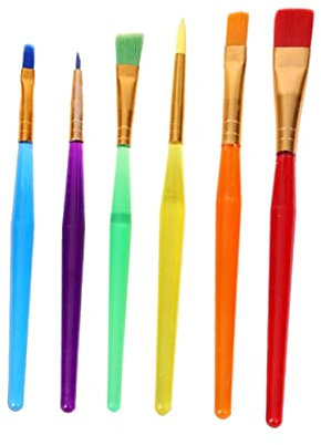 SEWOART Satz Gesichtspinsel Pinsel Kinder Wasserfarben-Pinselstift Aquarell-Ölpinsel Pinsel für Ölfarbe kinderpinsel malstifte Kinder wassermalstifte Watercolor stifte maltisch für Kinder