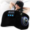 LOVE EYE Sleep Headphones, Bluetooth Sleep Mask, Eye Mask with Headphones, 100% Blackout Sleep Masks, Comfy & Washable Perfect for Sleeping, Travel, Nap, Yoga, Meditation, Unisex Gifts