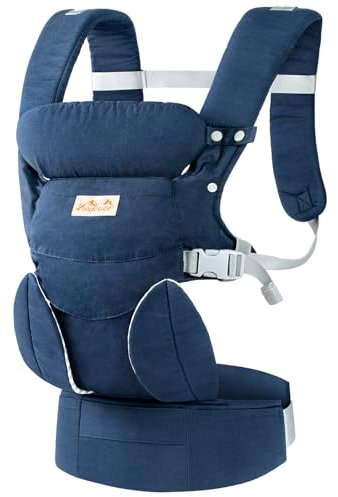 Viedouce Babytrage,Ergonomische Baby Trage Tragegurt Bauchtrage Rückentrage für Neugeborene ab Geburt ab 3kg und Kleinkinder 20kg