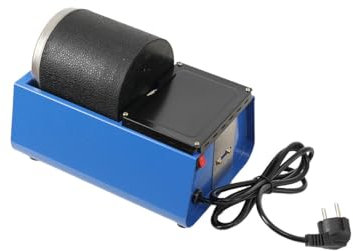 TABODD Trommelpoliermaschine Poliermaschine Polierer, 16W Poliertrommel Schmuck Multifunktional Metall Poliermaschine Rotationsgeschwindigkeit Rotary Tumbler Oberflächenpolierer