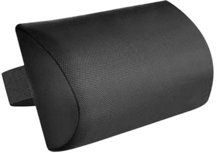 Ｚｉａｌｏｆｉ Halskissen für Liegen, Befestigung mit Gummiband für Stühle Im Freien, Schwarz