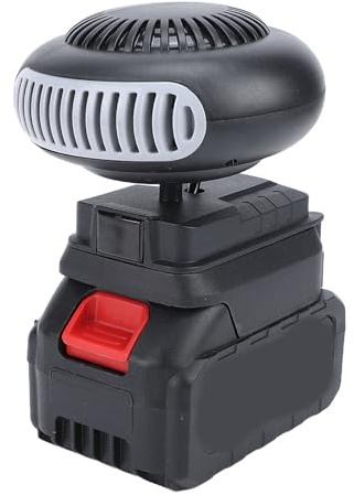 Denash Stufa Elettrica Alimentata a Batteria, Stufa Portatile Senza Fili da 12000 MAh con Riscaldamento Rapido e Funzionamento Silenzioso per Uso Domestico All'aperto in Auto