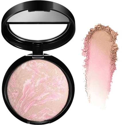 2-in-1 Cushion Foundation Puder & Pflege, mattierend & wasserfest mit hoher Deckkraft, feuchtigkeitsspendend, für mittlere Hauttön-Knallrosa