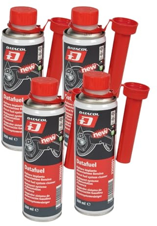 Datacol Limpiador Inyectores Gasolina DATAFUEL 300 ml, Aditivo Gasolina para Sistema de Combustible, Limpia, Desincrusta y Lubrica Inyectores, Bomba y Válvulas (2)