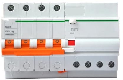 Disjoncteur de protection contre les fuites EA9R EA9RN4C2030CA EA9R 4P C20A 30mA A 4P | C | 30mA | 20A