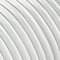 Fil Électrique Tissu - Cable Textile - Luminaires et Lampes - Vendu au Mètre - Épaisseur 2 fils x 0,75mm2 - Blanc