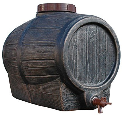 Fischer Kellereitechnik dekoratives Barrik Weinfass 30 Liter aus lebensmittelechtem Kunststoff