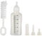 50ML Pet Stilling Babyflasche Set mit 3 Nippeln und 1 Reinigungsbürste Pet Nurser Flasche Kit für Hund Katze