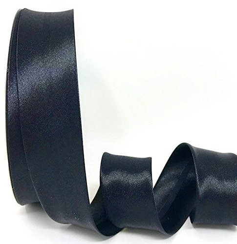 Fany Schwarze byetsa Satin-Falte 30 mm Neigung Für 25 m, durchsichtig