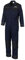 JCB Trade Coveralls Mens Knee Pad Heavy Duty Overalls Boilersuit Work Mechanics (Blue, Small)